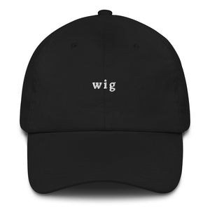 "wig" Dad hat
